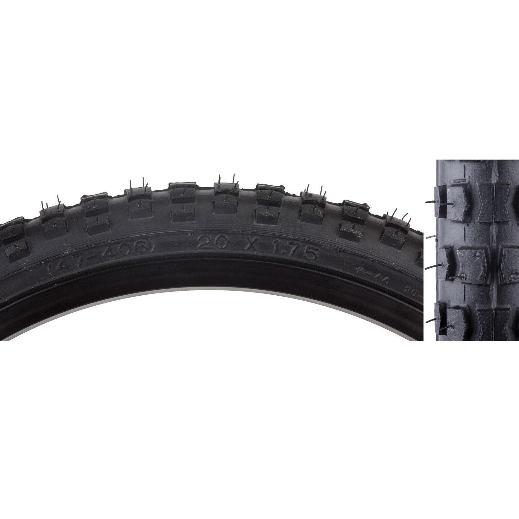 Sunlite Sunlt MX K44 Tire  20x1.75'' Black