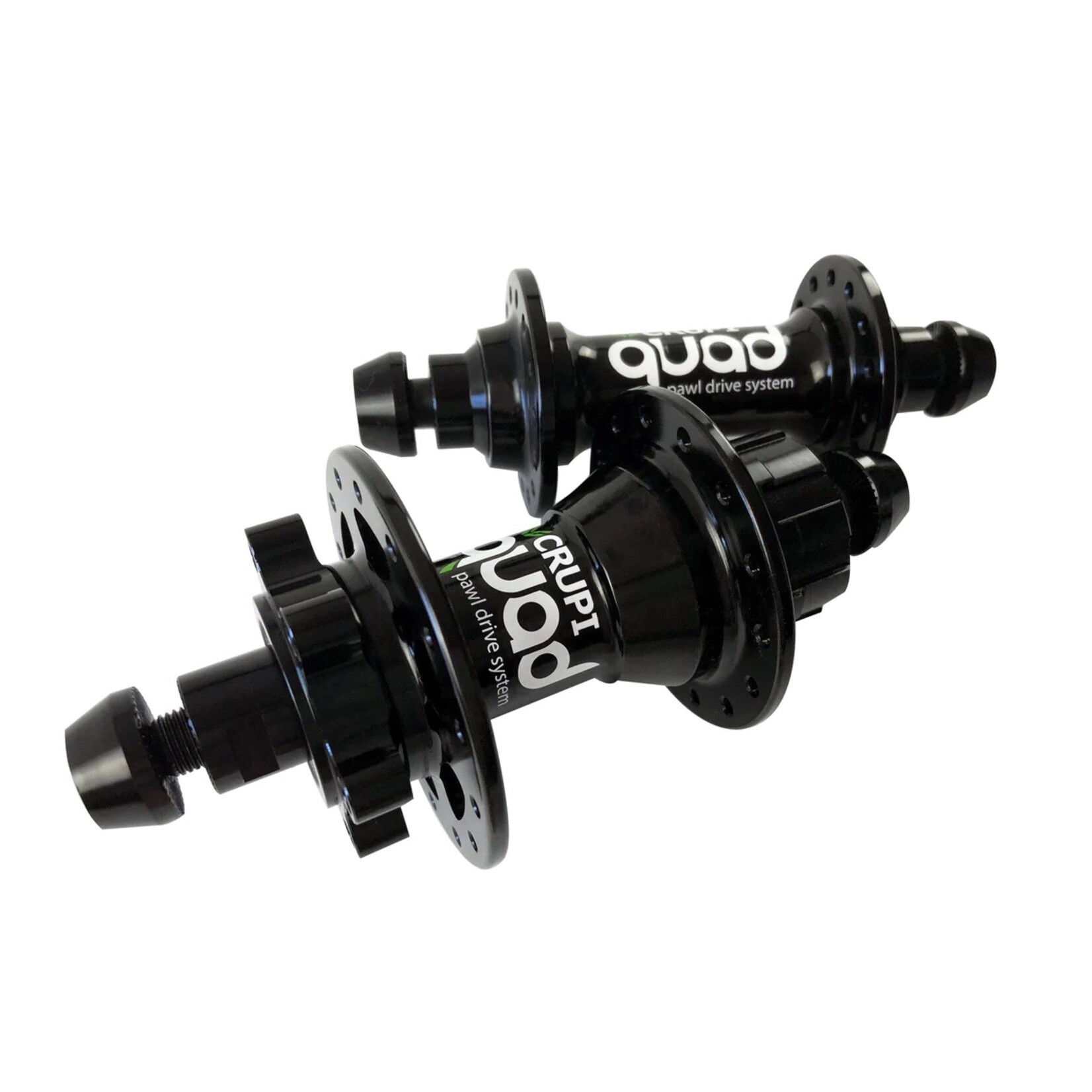 Crupi Crupi Quad Disc Hubset 28H Black