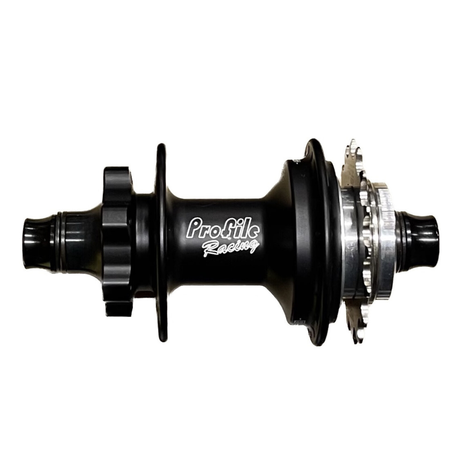 Profile Racing Profile Racing Elite RHD Disc Rear Hub 3/8" Axle Matte Black 36H