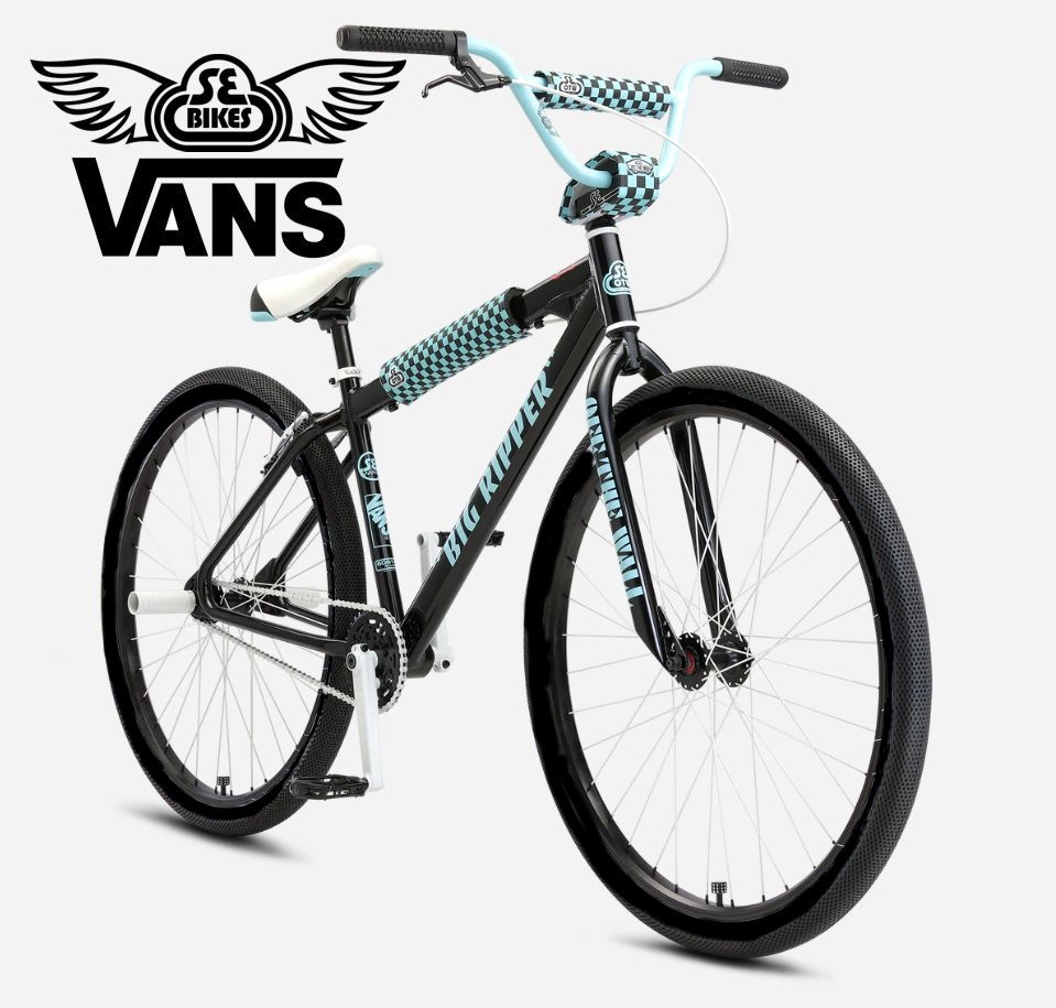 SE Bikes X Vans Big Ripper 29'' Black - Power Cycles BMX