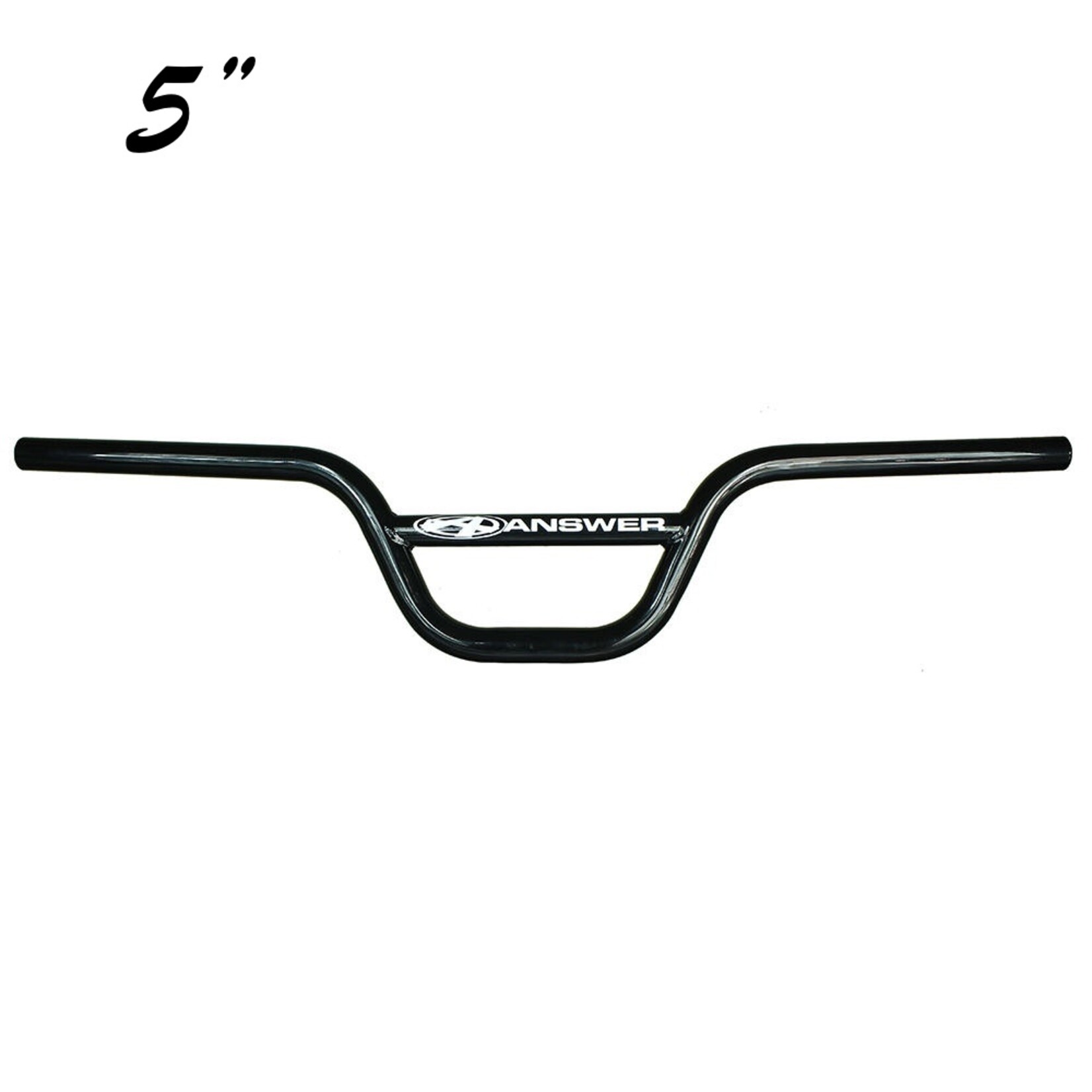 Answer BMX Answer Pro Cro-mo Bar Cruiser Flat Black  5''