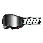100% 100% Accuri 2 Junior Goggle Black / Mirror Silver Lens
