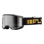 Fly Racing Fly Zone Goggle Black/Gold w/ Silver Mirror/Smoke Lens