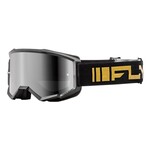 Fly Racing Fly Zone Youth Goggle Black/Gold w/ Silver Mirror/Smoke Lens