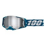 100% 100% Armega Goggle Albar Mirror Silver Flash Lens