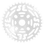 SE BIKES Se Racing One Piece Steel Chainring 39T White