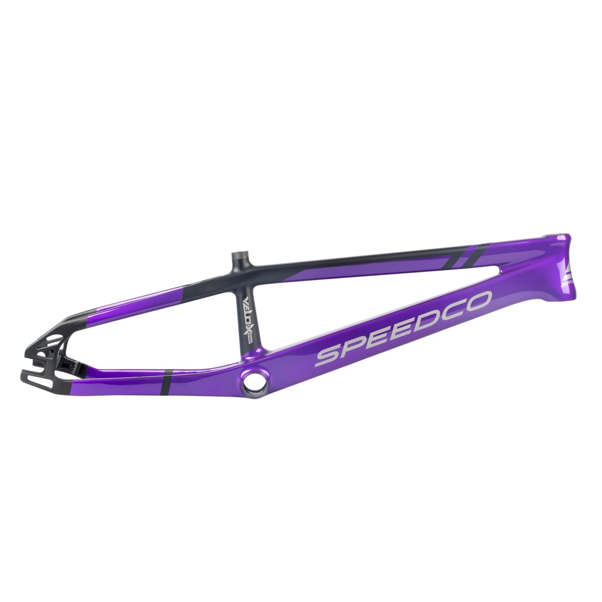 Speedco Velox Evo Carbon Frame Pro XXL 21.75 TT Semi Gloss Purple Power Cycles BMX