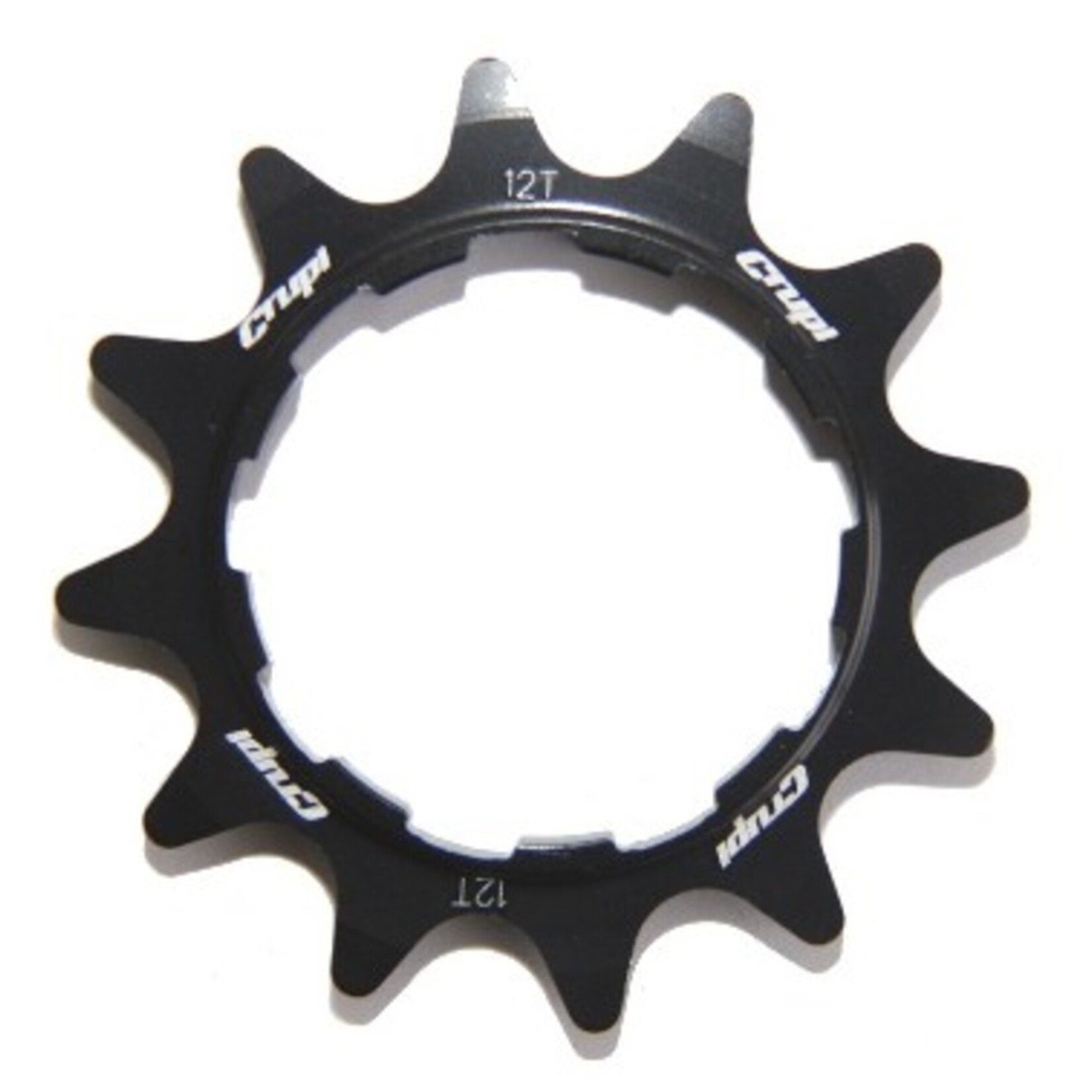 Crupi Crupi Aluminum Cog  Black