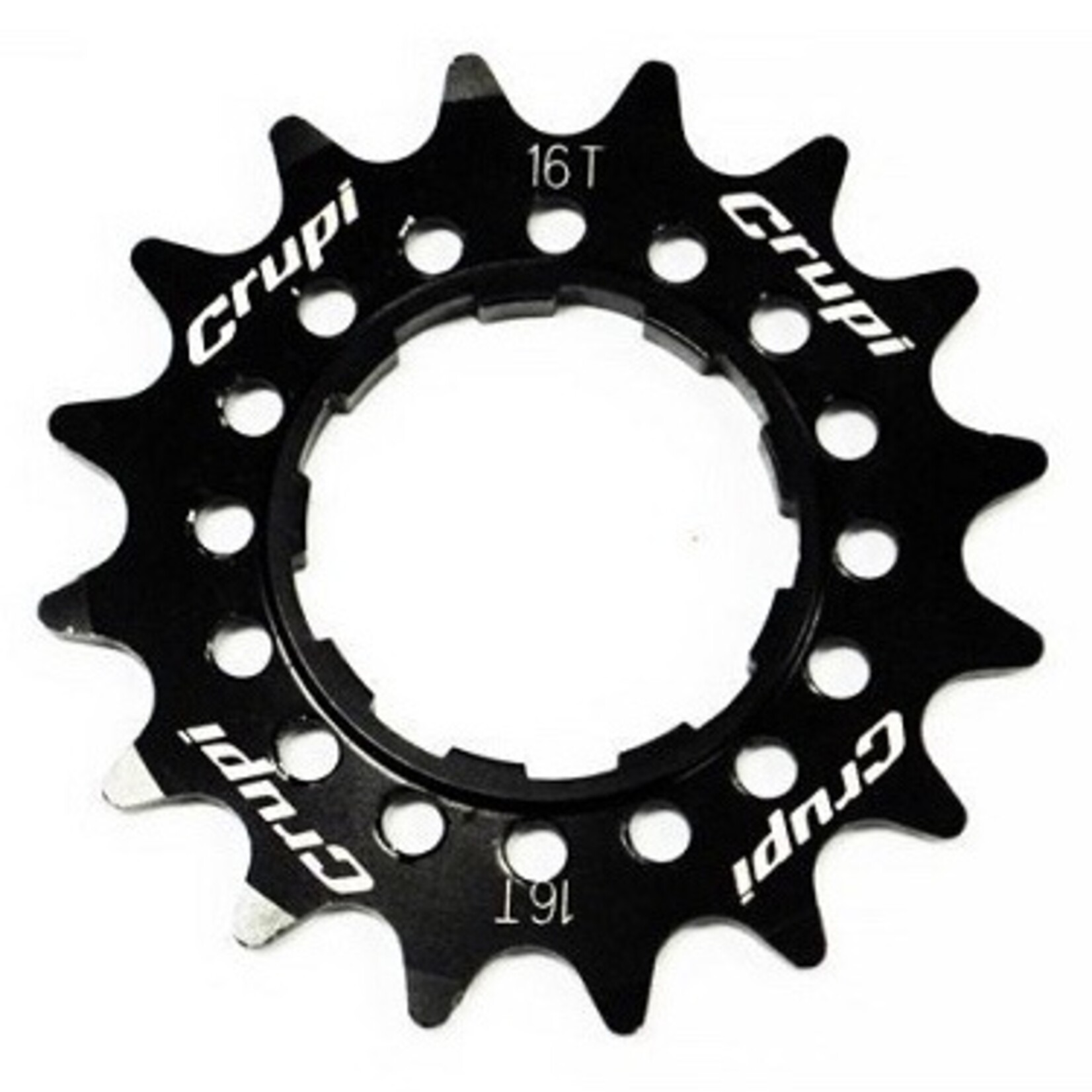 Crupi Crupi Aluminum Cog  Black