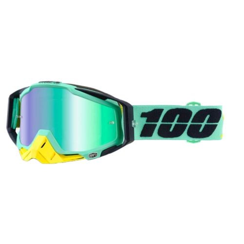 100 goggles green