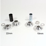 Profile Racing Profile Bottom Bracket 19MM OR 22mm American SILVER
