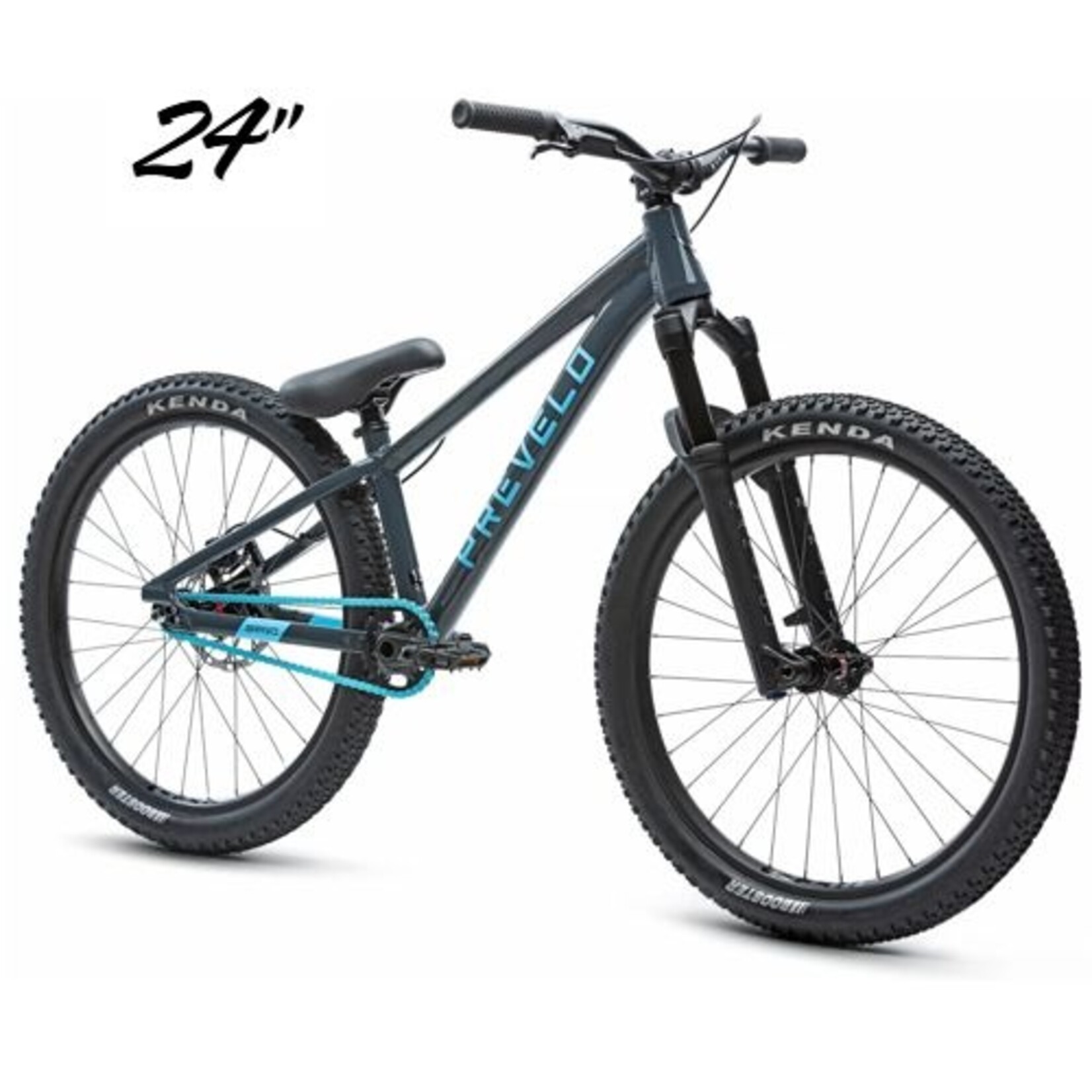 Prevelo Prevelo Bravo Four DJ Bike 24" Gravity Gray