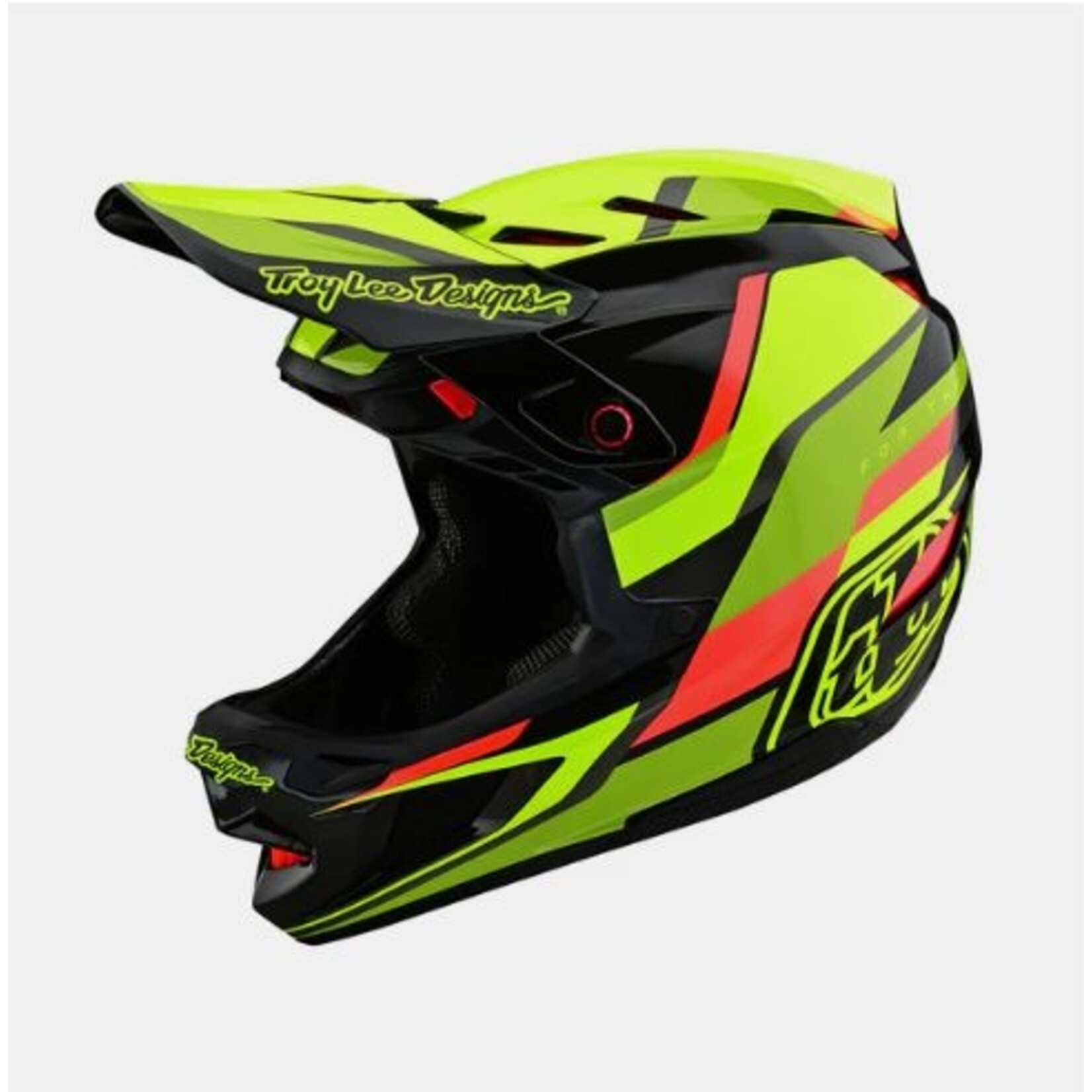 Troy Lee Designs Troy Lee D4 Carbon Helmet Omega Black/Yellow