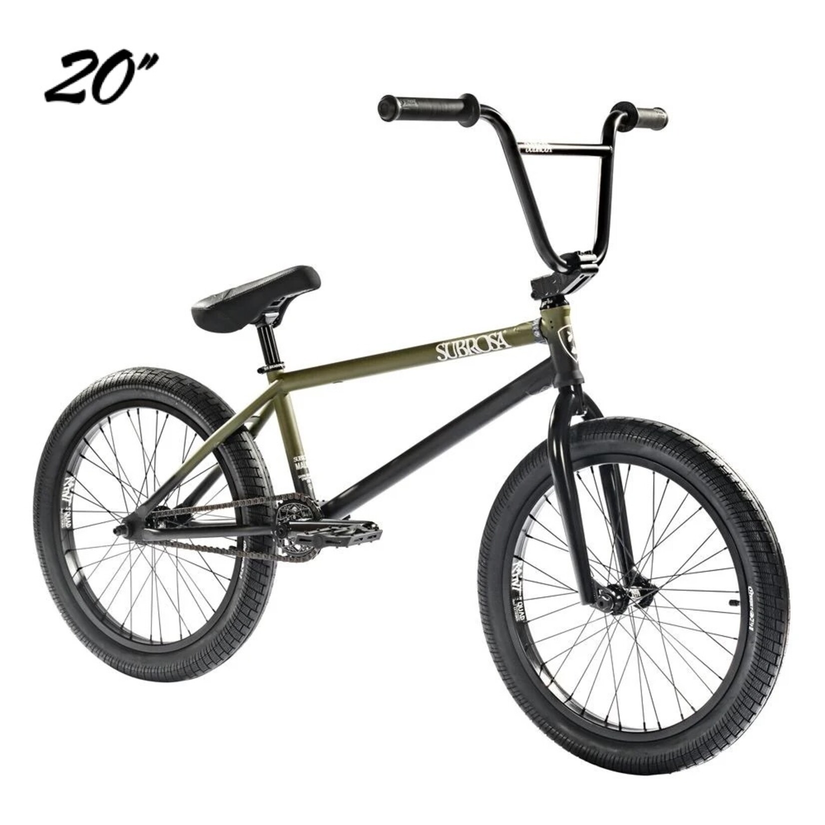 Subrosa Brand Subrosa Malum 21'' Black/Army Green Fade