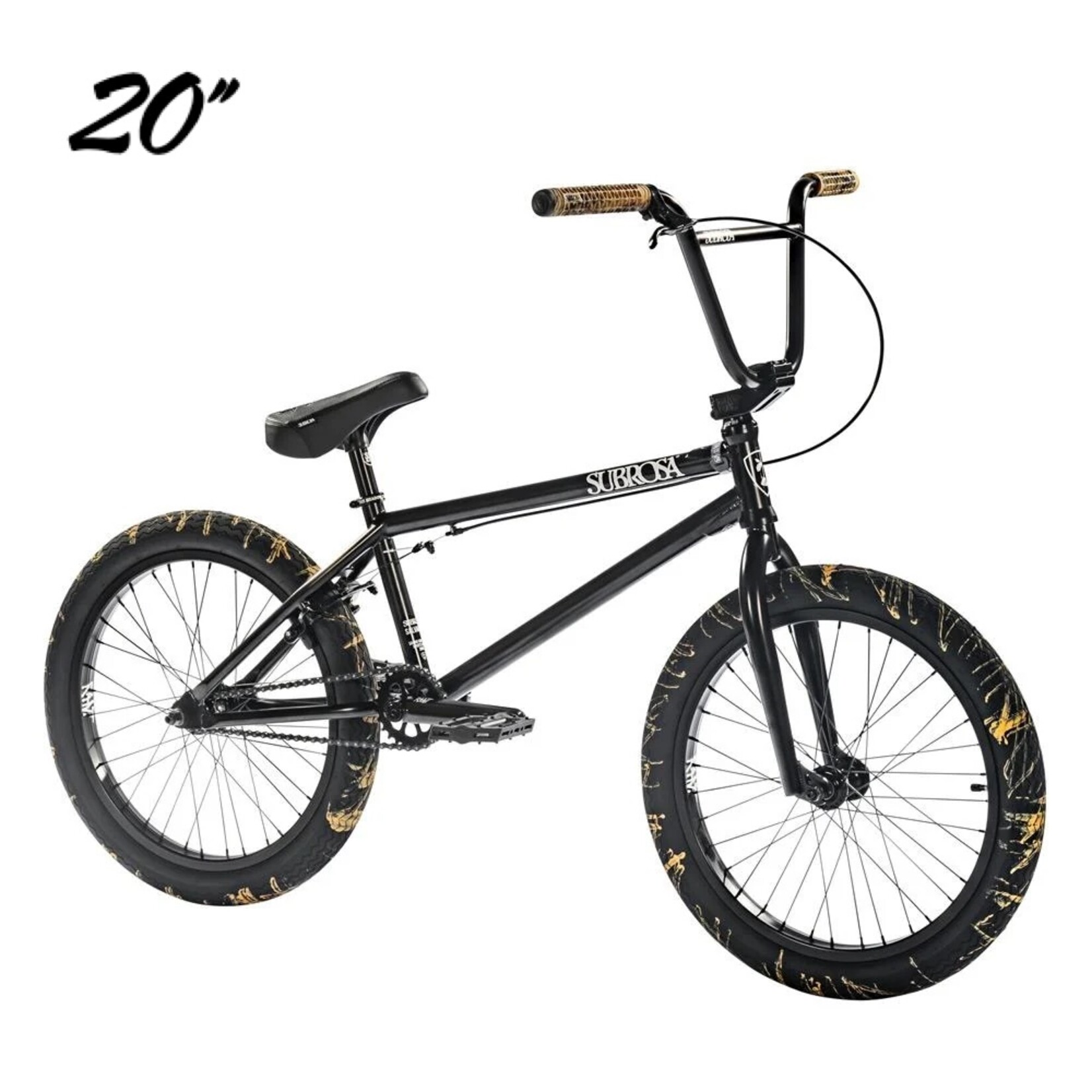 Subrosa Brand Subrosa Salvador 20.5''  Black/Gold