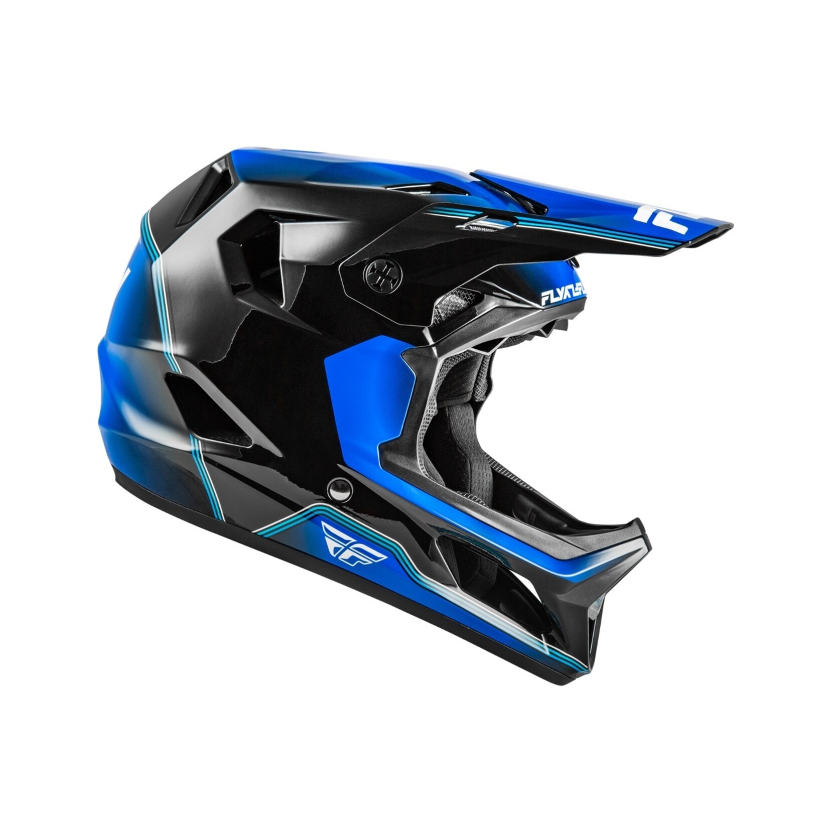 Fly Racing Fly Rayce Repeat Bicycle Helmet Black/Blue