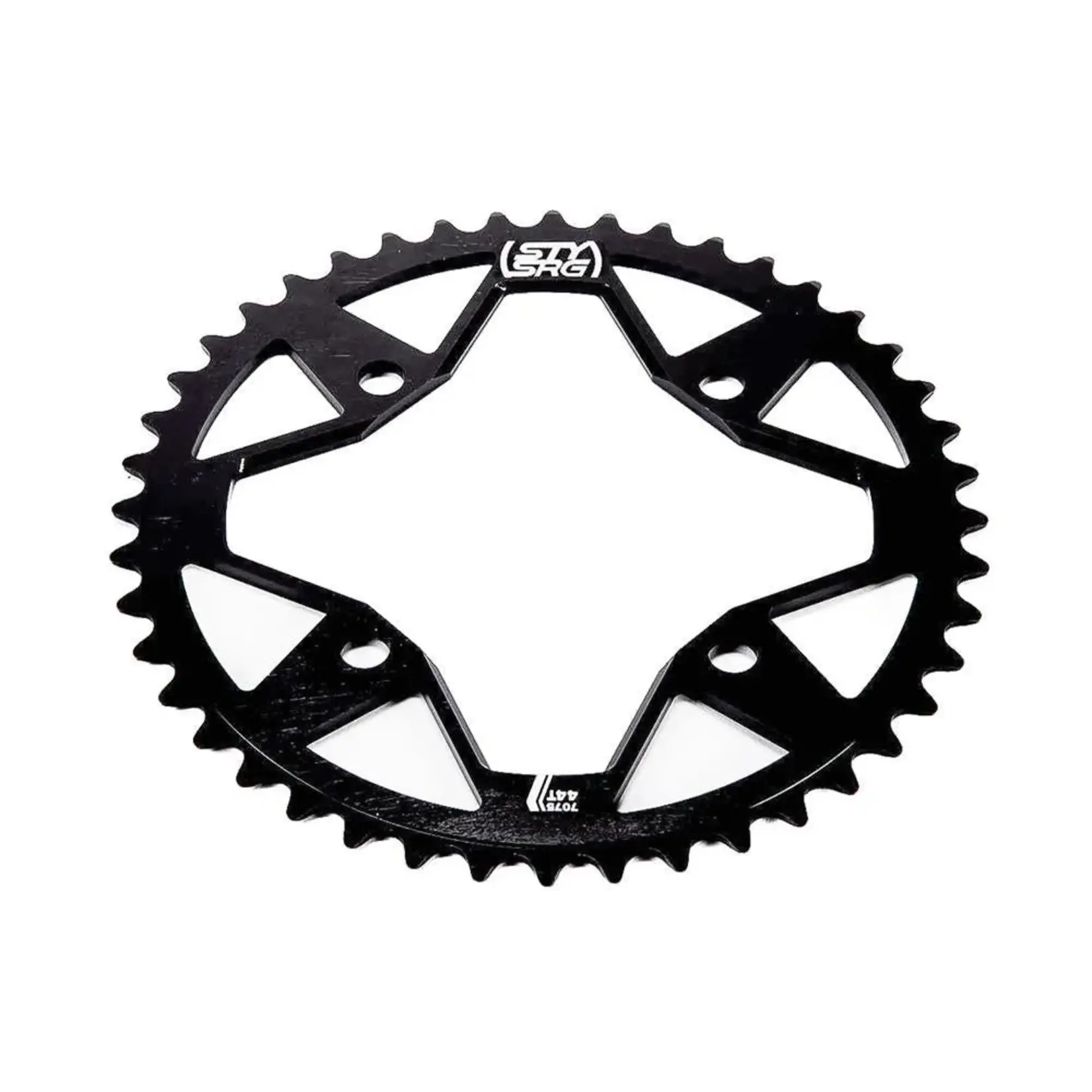 Stay Strong Stay Strong 7075 Alloy 4 Bolt Race Chainring Black