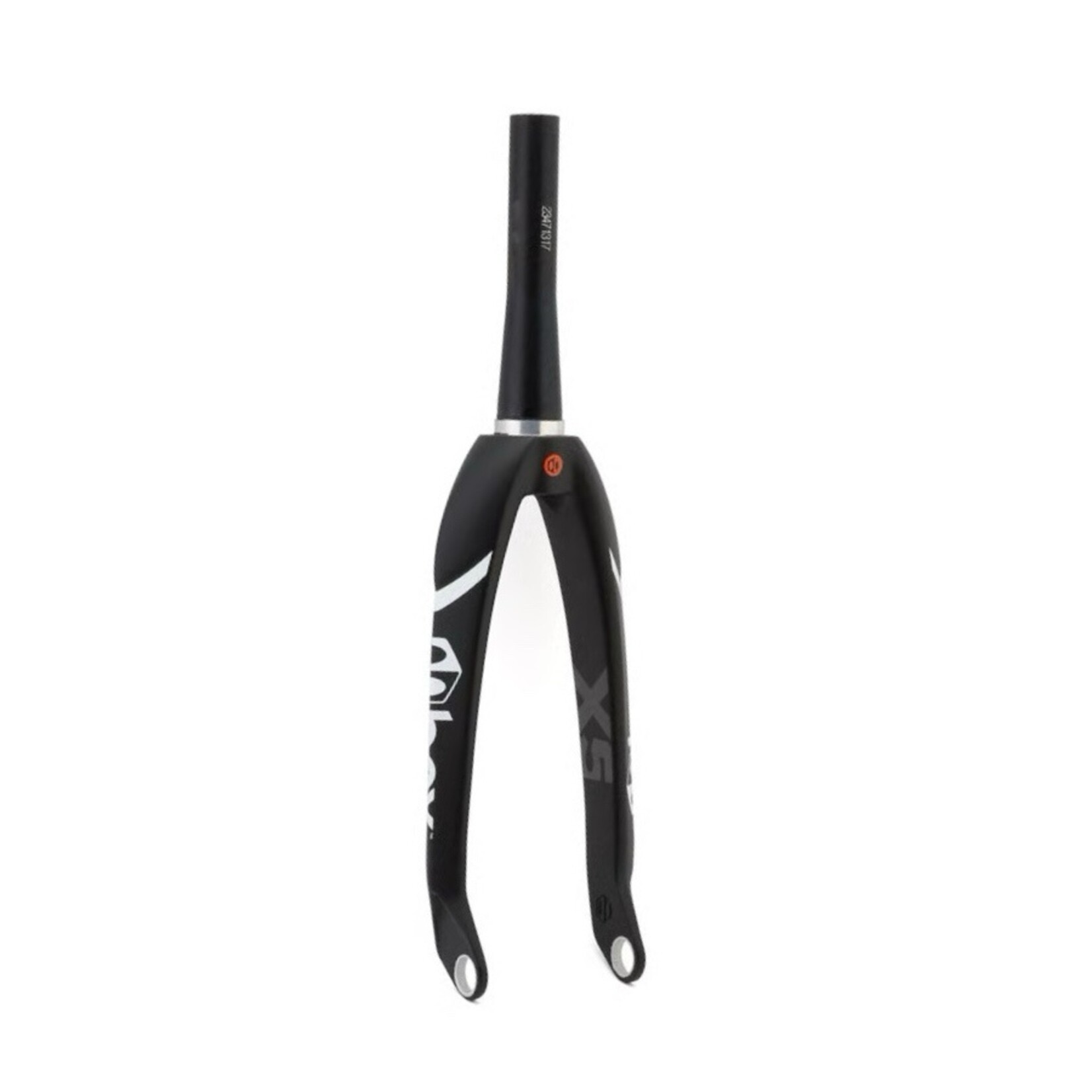 Box Components Box One Pro X5 Carbon Fork 20x20'' - 1.5 to 1 1/8" Matte Black