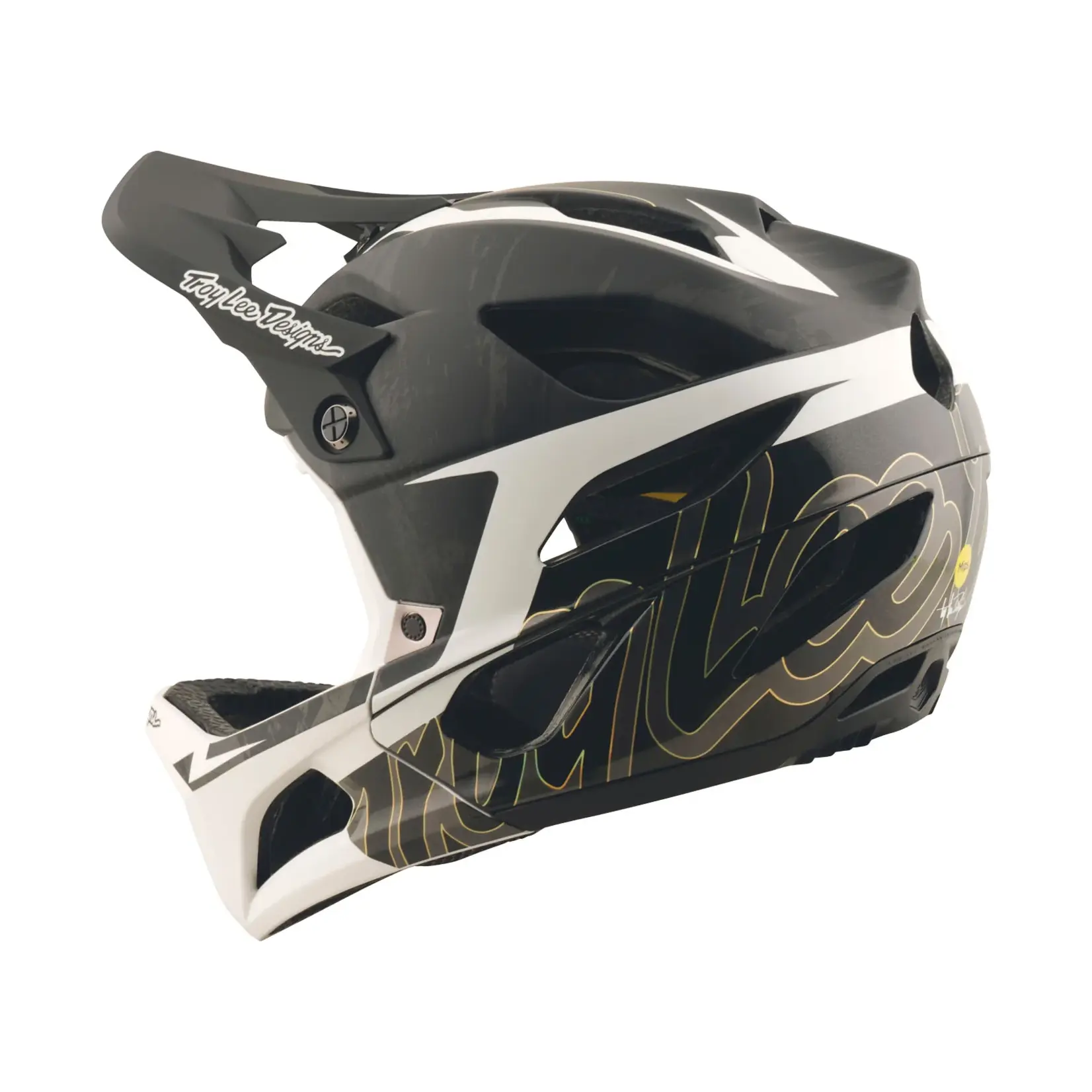 TLD Troy Lee Stage Helmet Neauwave Alpine Black