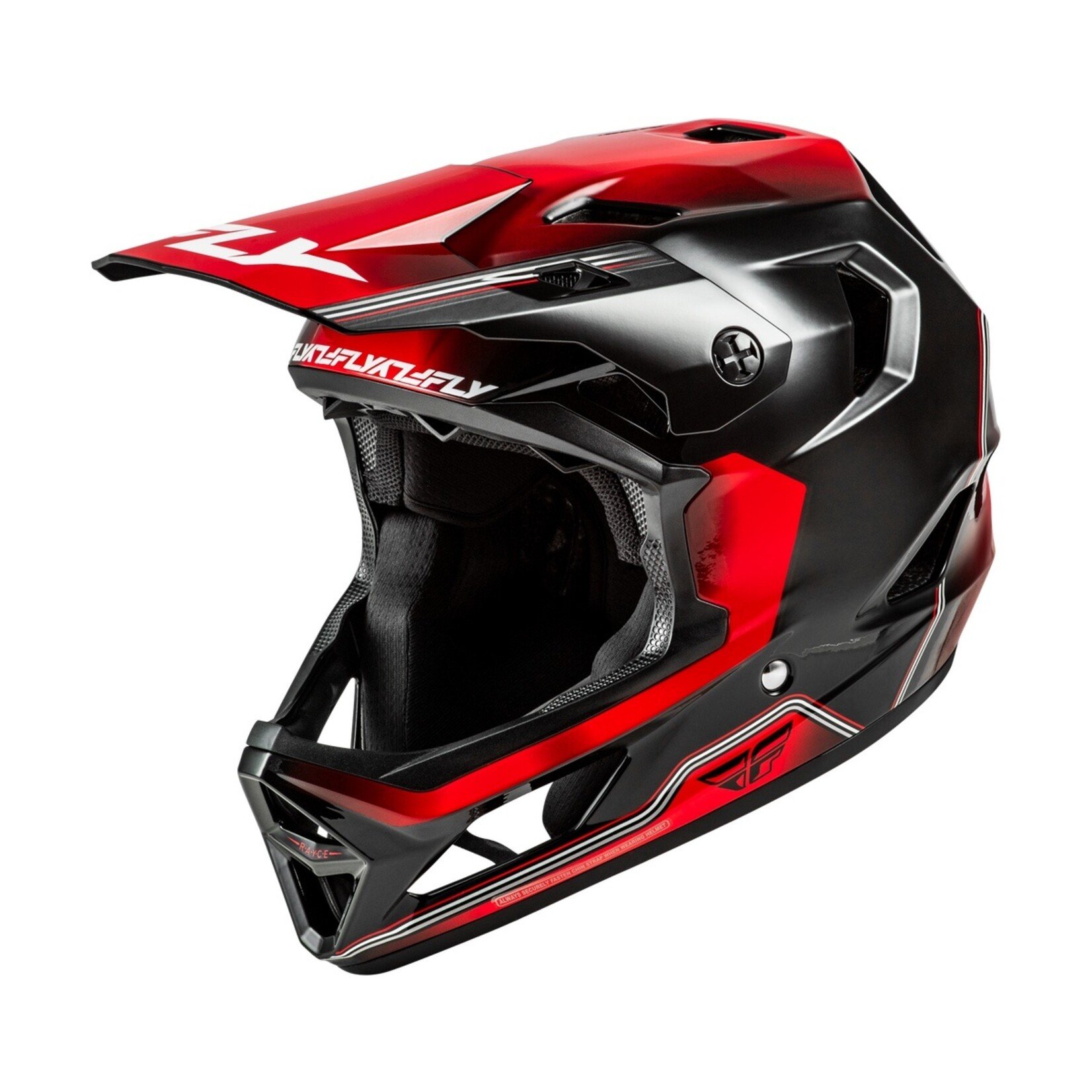 Fly Racing Fly Rayce Repeat Bicycle Helmet Black/Red