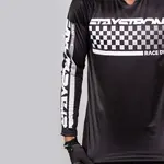 Stay Strong Stay Strong Checker Race Jersey Black