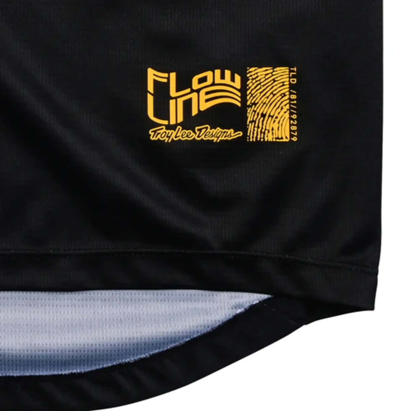 TLD Troy Lee Youth Flowline LS Jersey Aircore Black