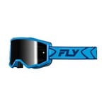 Fly Racing Fly Zone Goggle Blue/Navy w/ Black Mirror/Smoke Lens