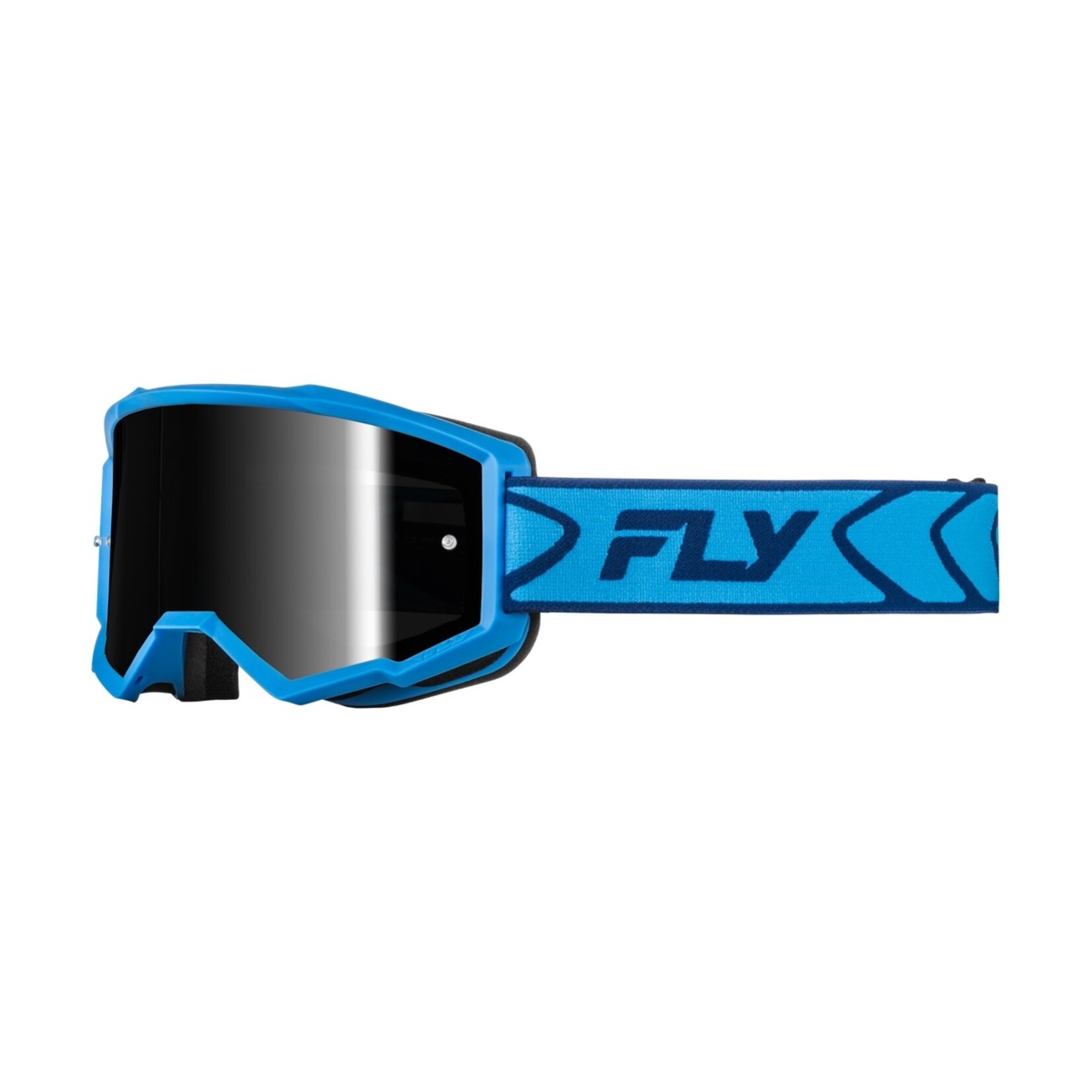 Fly Racing Fly Zone Goggle Blue/Navy w/ Black Mirror/Smoke Lens