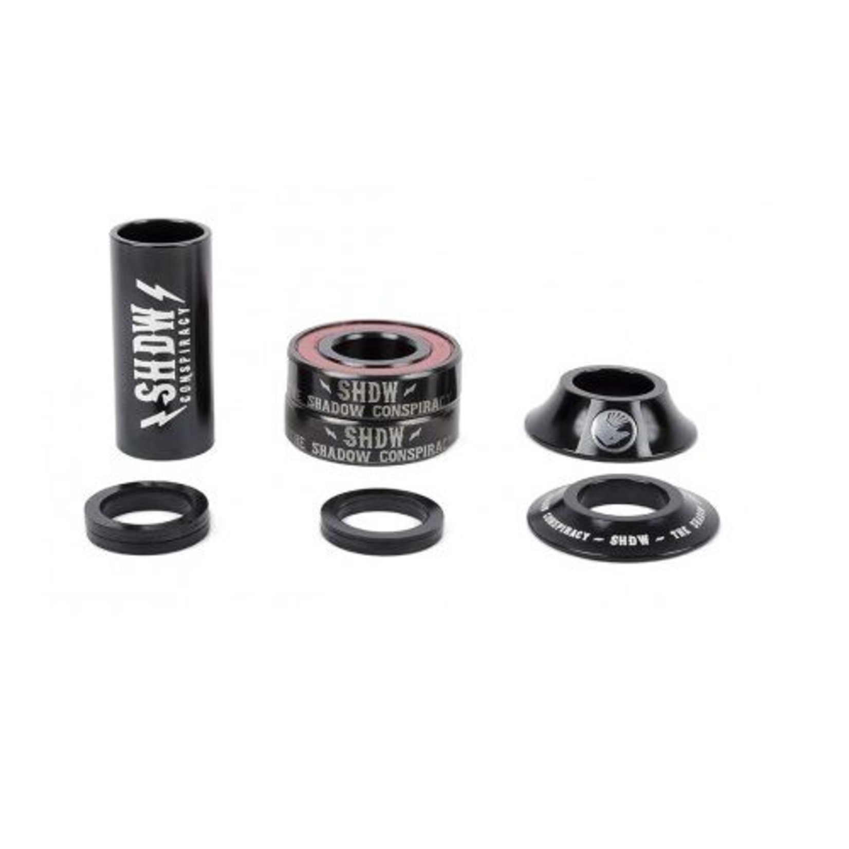 The Shadow Conspiracy TSC Stacked Mid Bottom Bracket Black 22mm