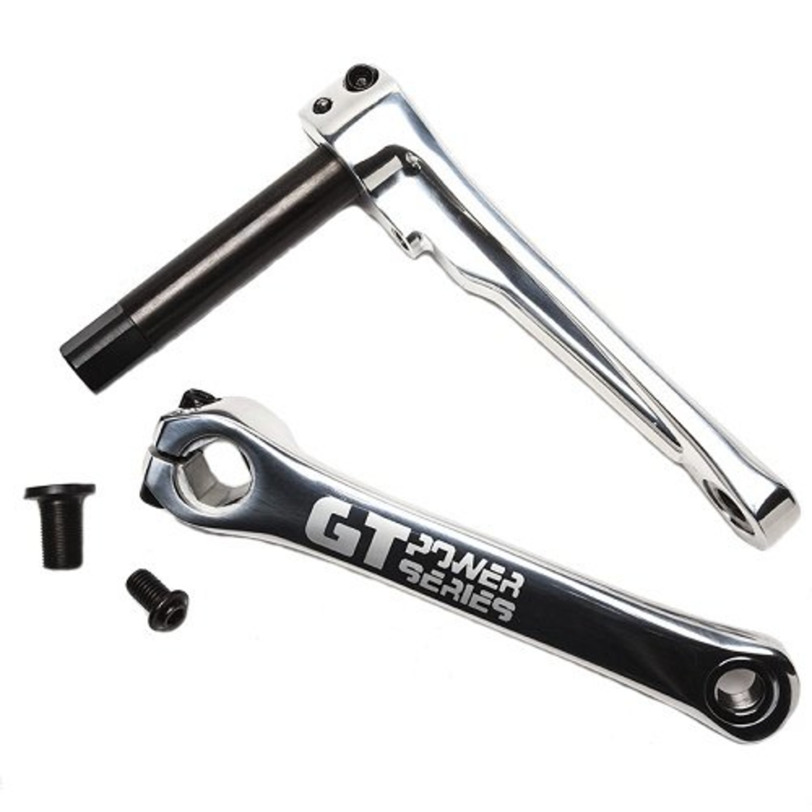 GT Bicycles GT Power Series Alloy 22mm Crank Set 175mm Silver