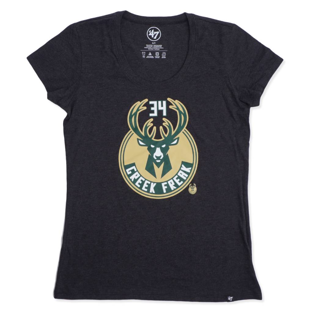 milwaukee bucks women's shirts