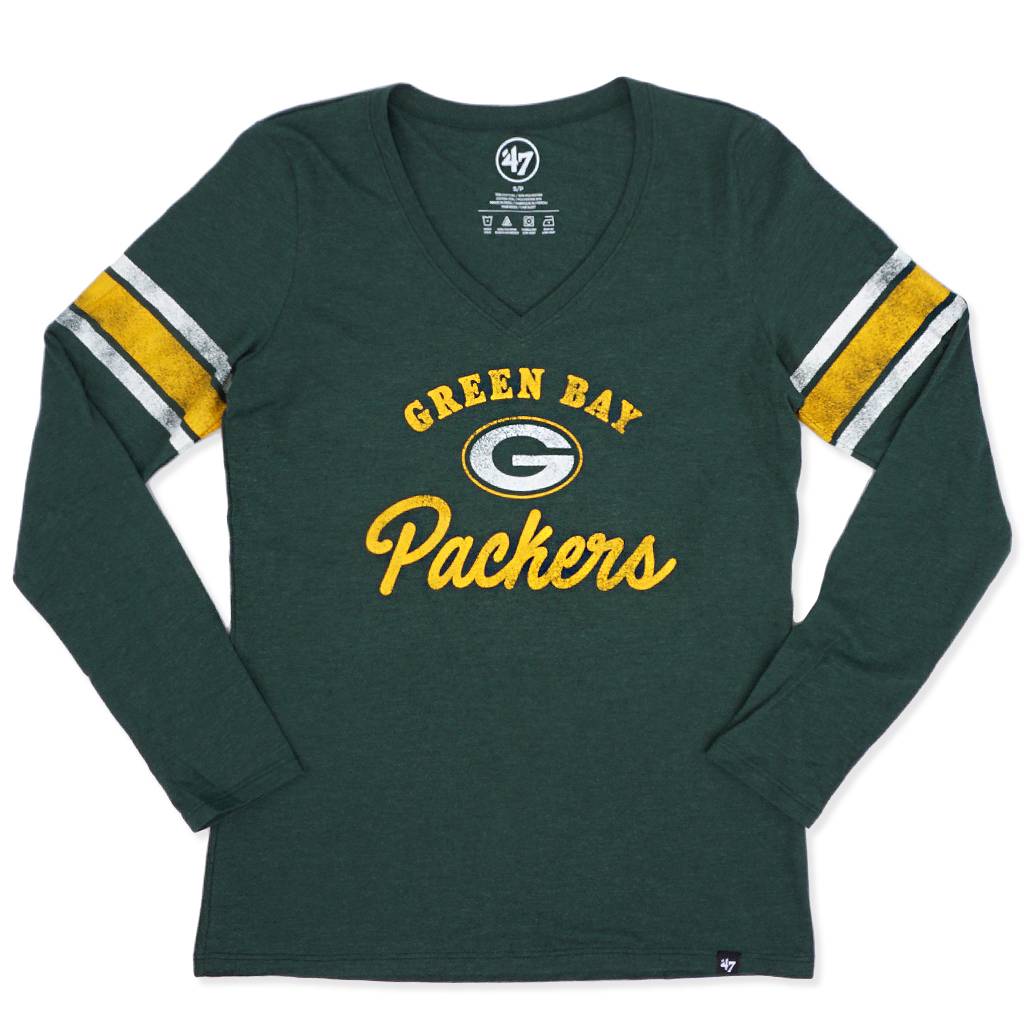 packers women's long sleeve shirt