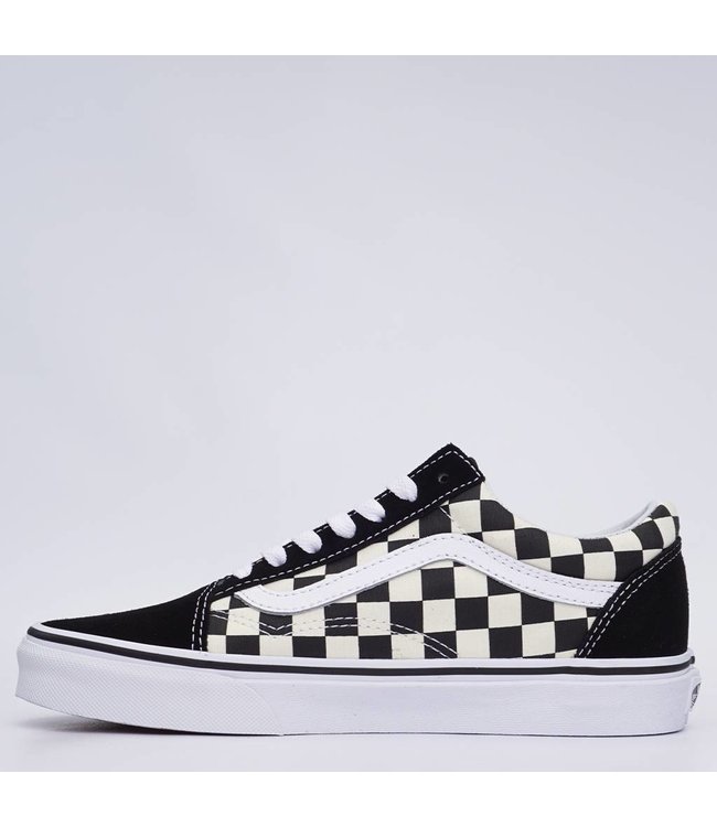 vans old skool trainers black white primary check
