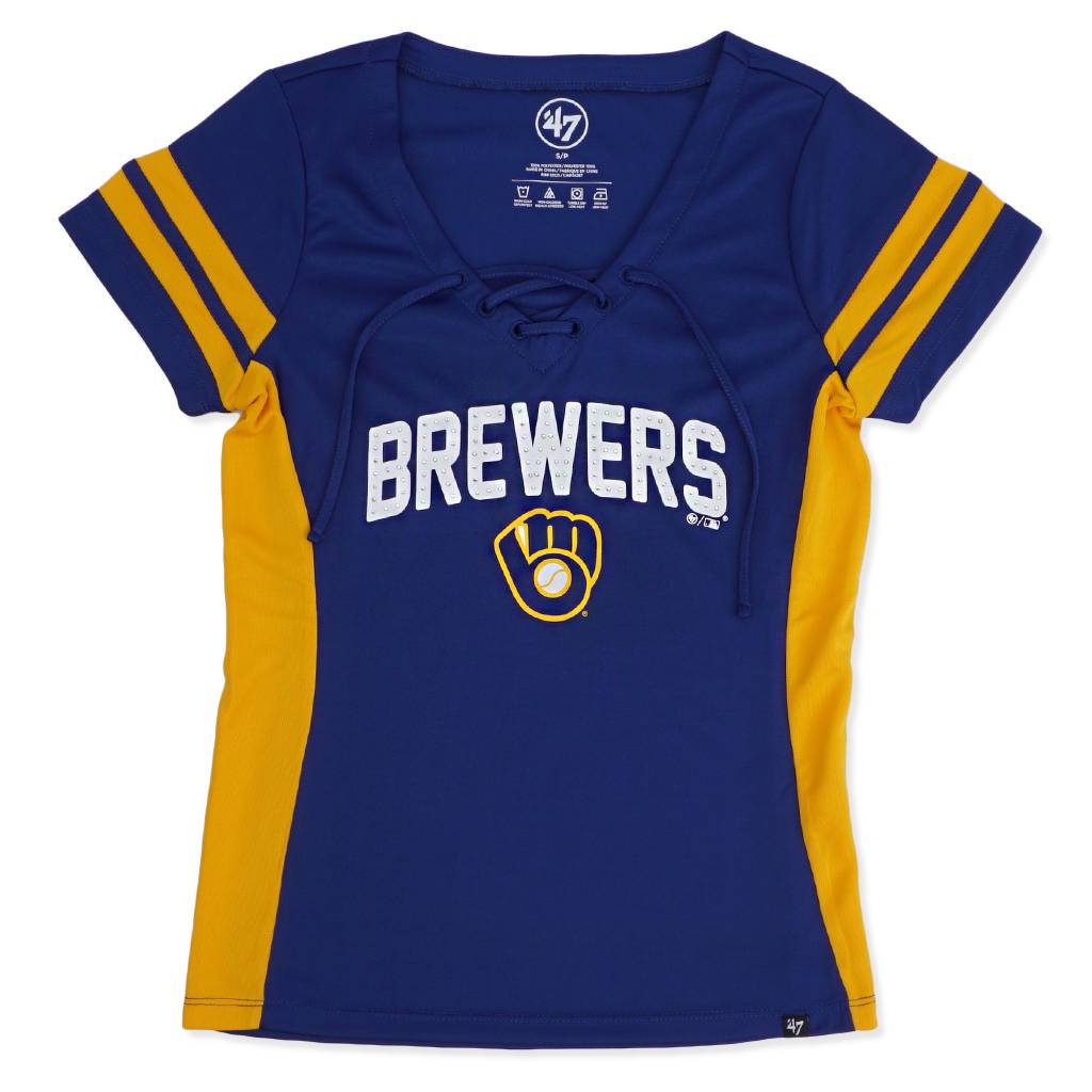 milwaukee brewers women's shirts