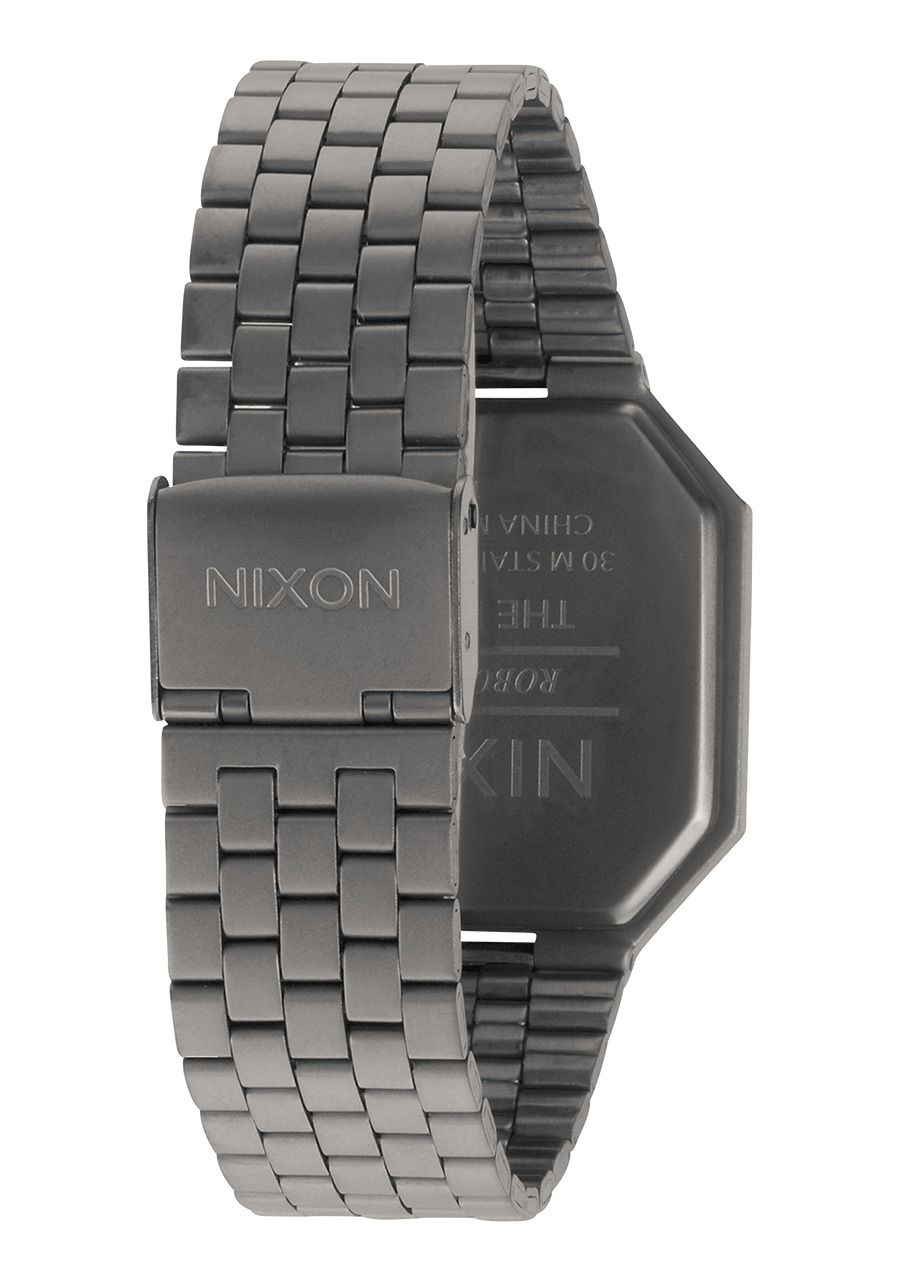 NIXON◆the re-run /クォーツ腕時計/デジタル/GLD/A158300