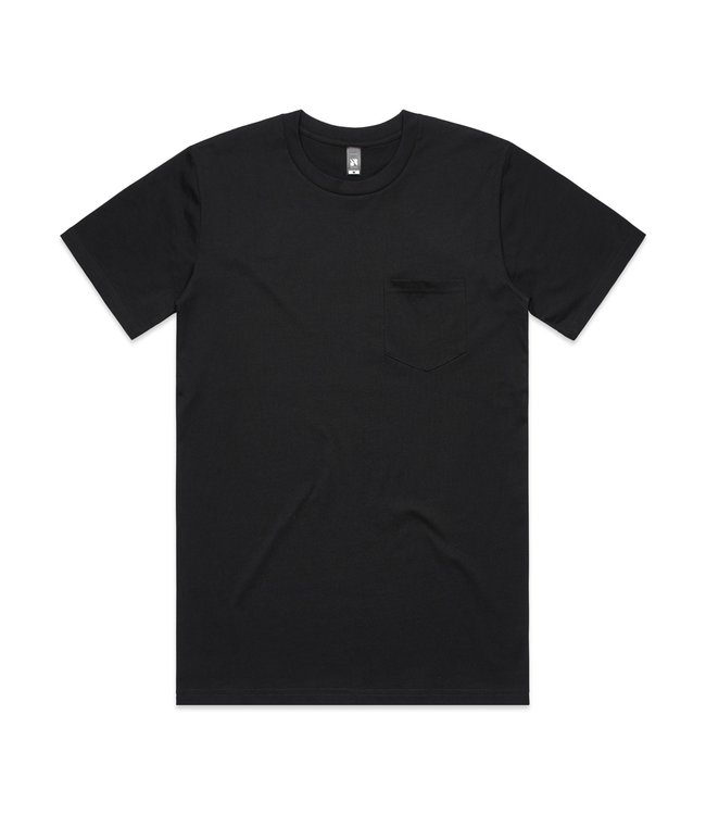 Ascolour Classic Pocket T-Shirt - Black - MODA3