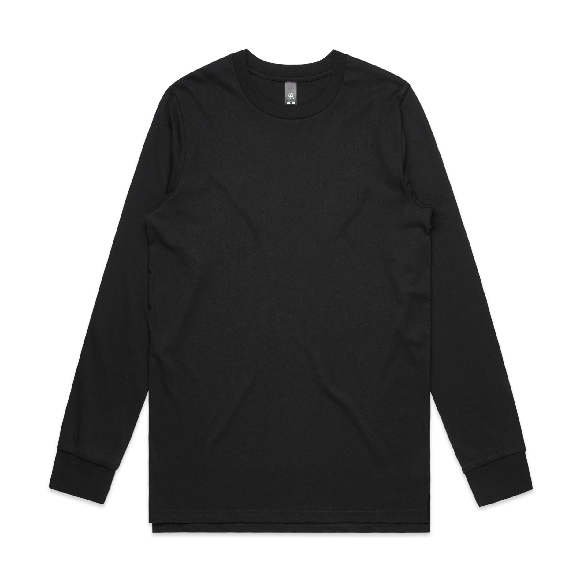 Ascolour Base Long Sleeve T-Shirt - Black - MODA3