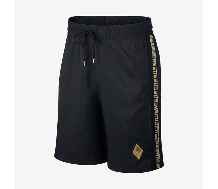 black and gold nike shorts