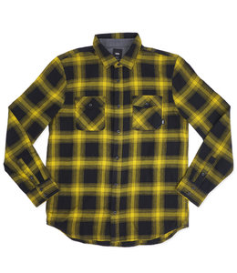 vans yellow flannel