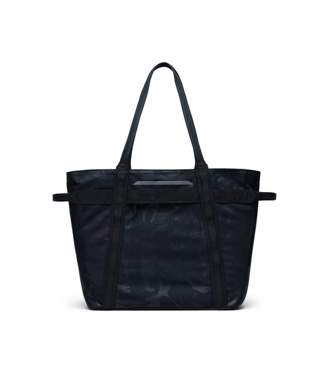 herschel black tote