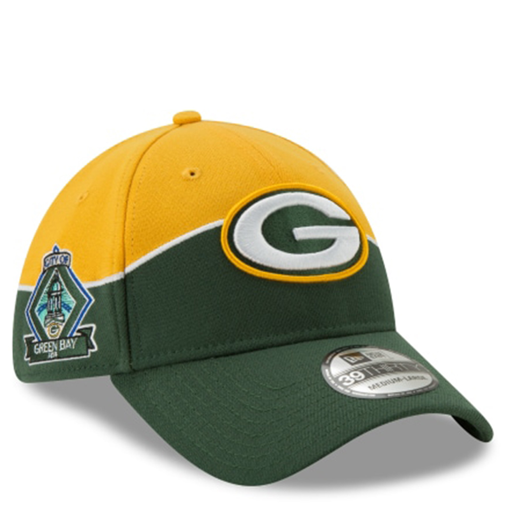 New Era Packers On-Stage Draft 39THIRTY Stretch Hat