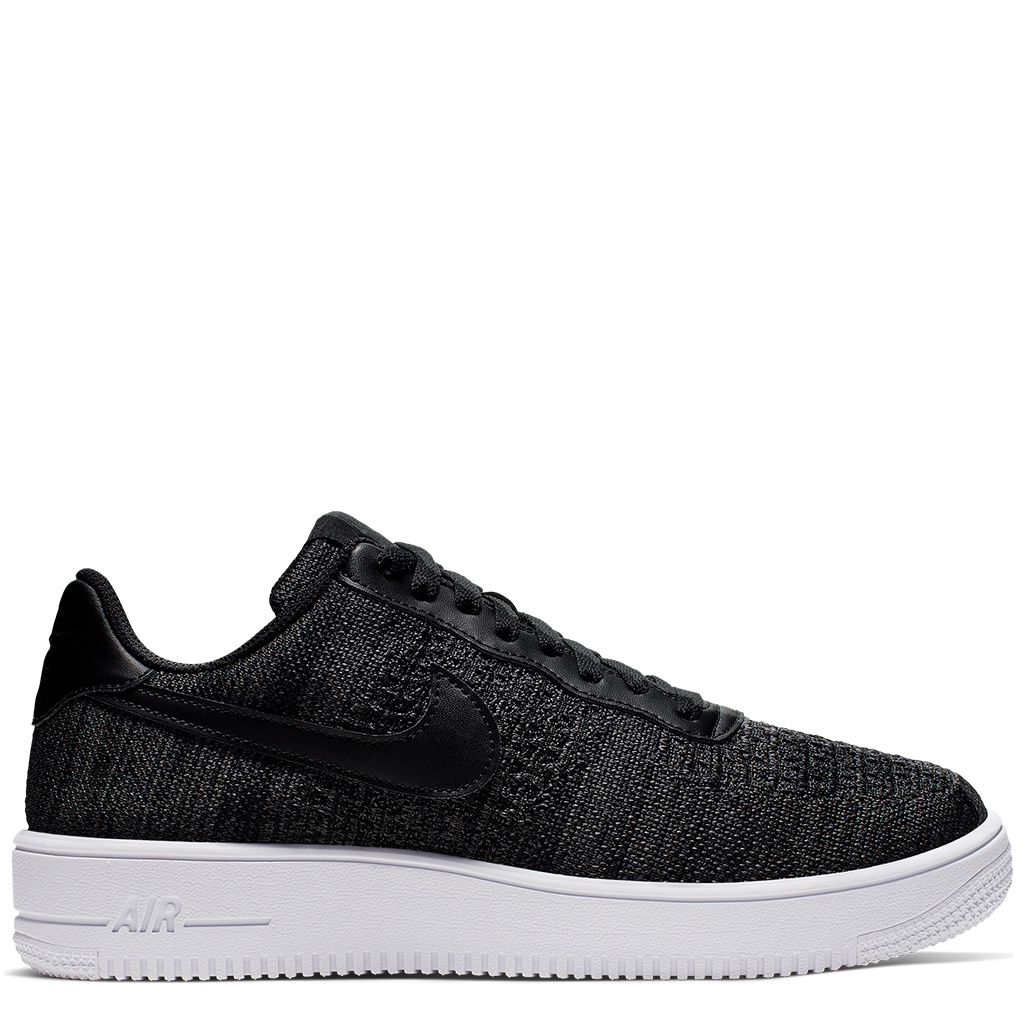 Nike Air Force 1 Flyknit 2.0 Shoes BlackAnthracite White Nike Air Force 1 Flyknit 2.0 Shoes BlackAnthracite White