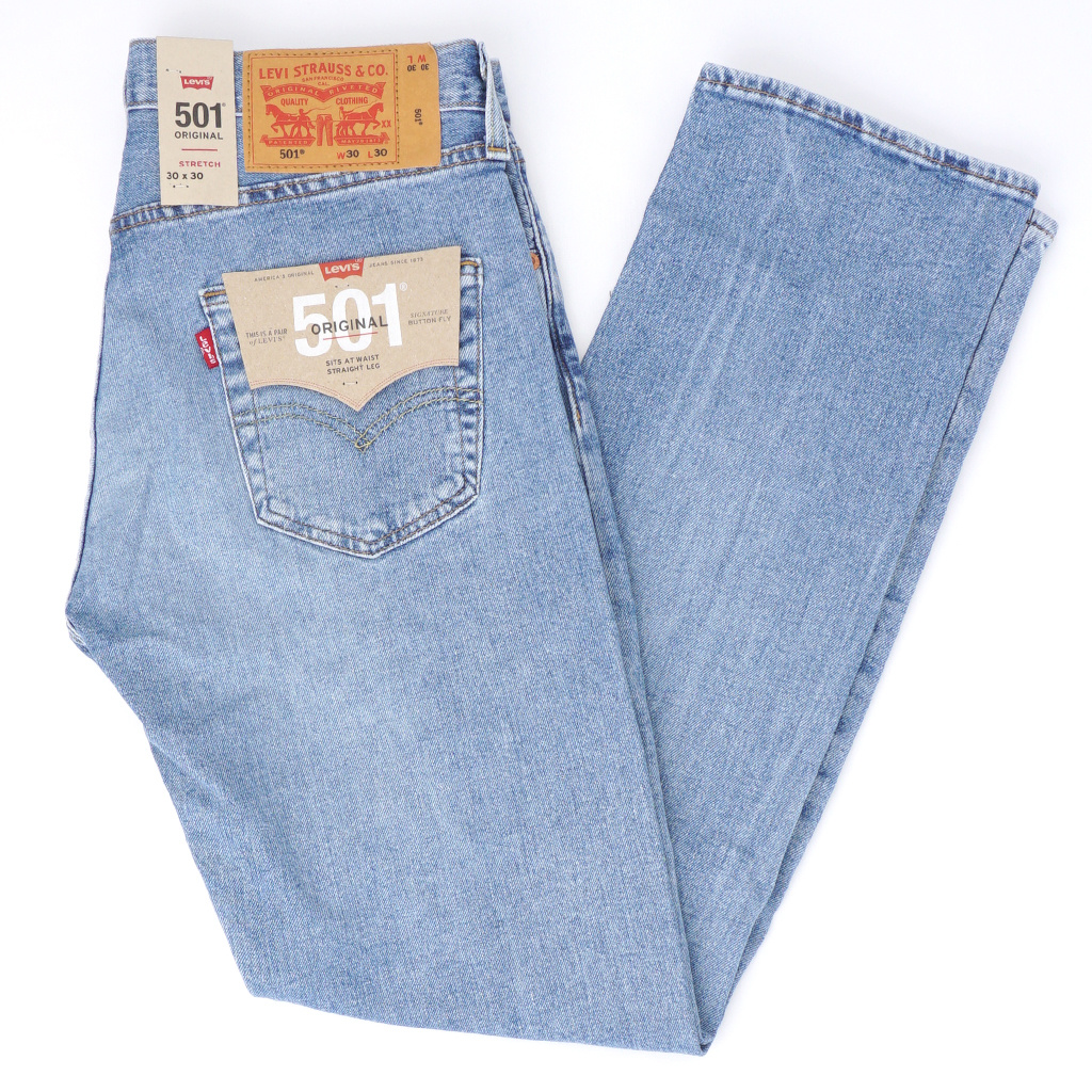 levis 501 blue jeans