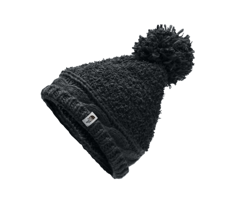 north face pink beanie