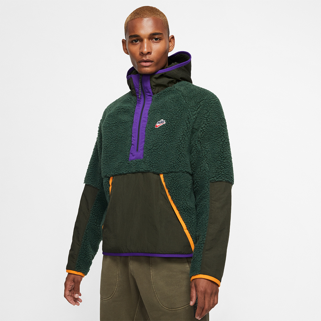 nike fleece winter half zip sweat nike fleece winter half zip sweat