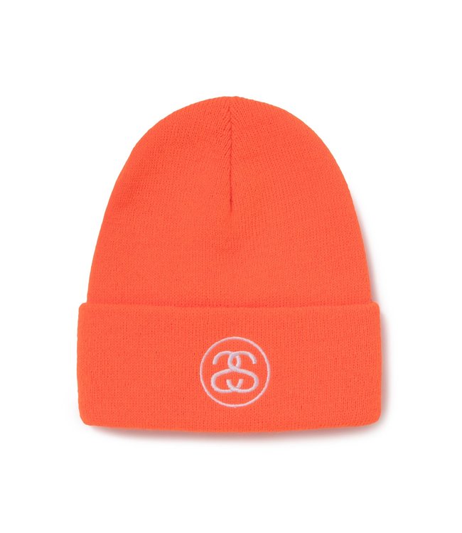 stussy beanie orange