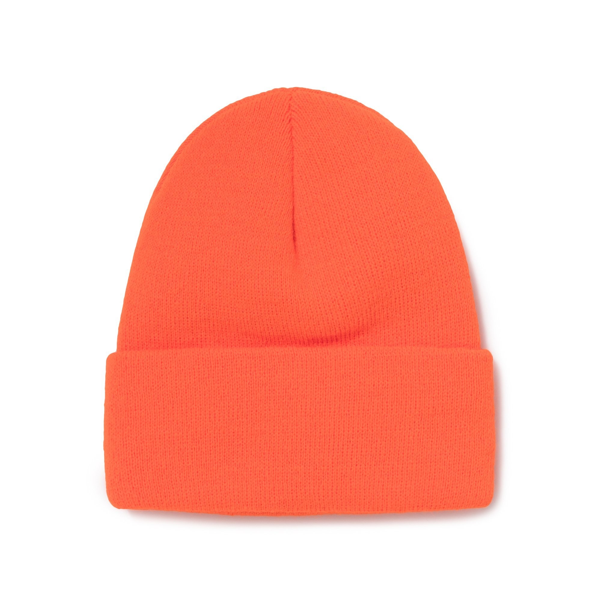 orange stussy beanie