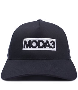 MODA3 BOX LOGO LOW PROFILE TRUCKER HAT