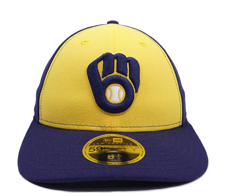 do mlb players wear low crown hats