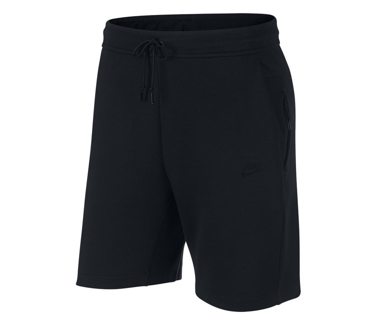 black nike tech shorts